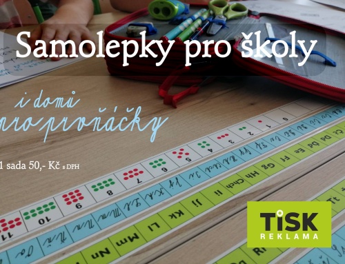 Samolepky pro školy